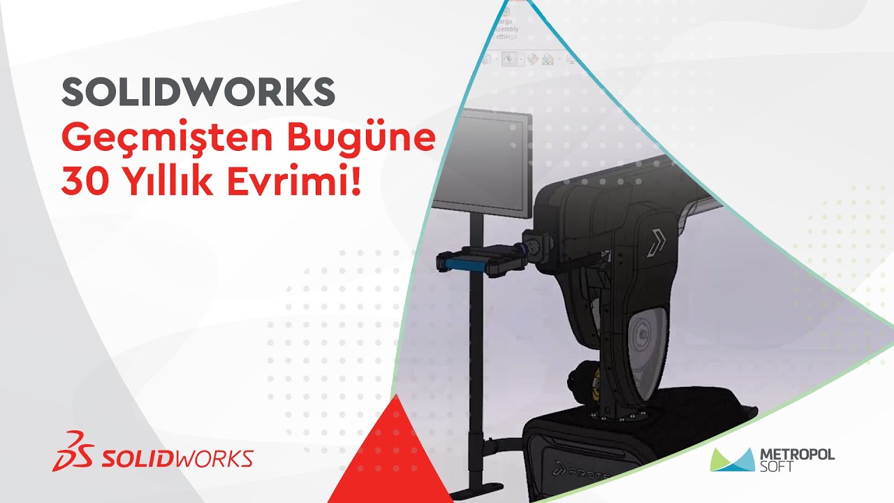 SOLIDWORKS 1995 ve 2025 Karşılaştırması: Tüm Komutlar ve Arayüz Farkları