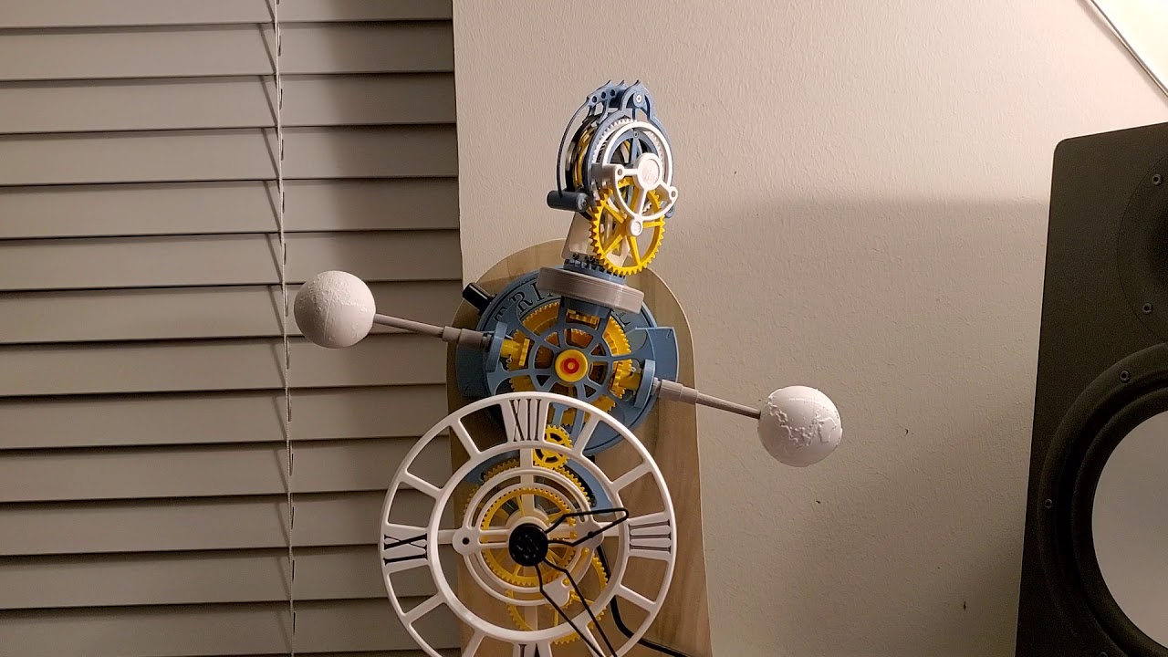 Triaxial tourbillon timelapse