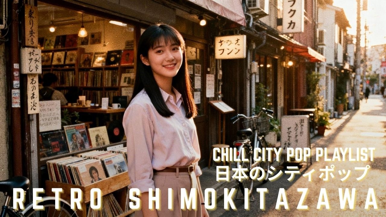 R E T R O　S H I M O K I T A Z A W A – 日本のシティポップ｜CHILL CITY POP 🎧
