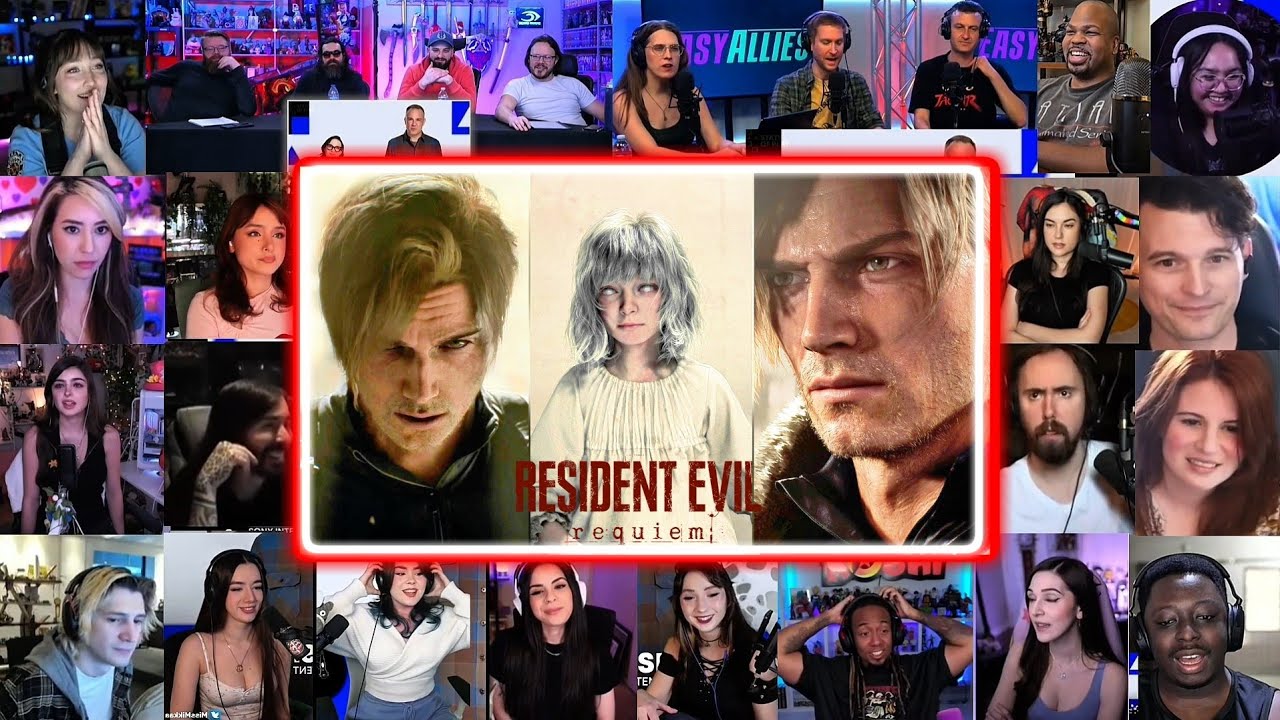 RESIDENT EVIL REQUIEM 4th Trailer Reaction Mashup | PlayStation State Of Play Feb 2026