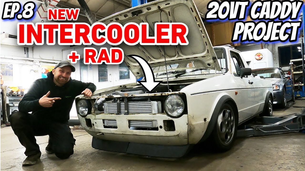 Ep8. New INTERCOOLER PACKAGE for the Mk1 Caddy 20v Turbo Project!