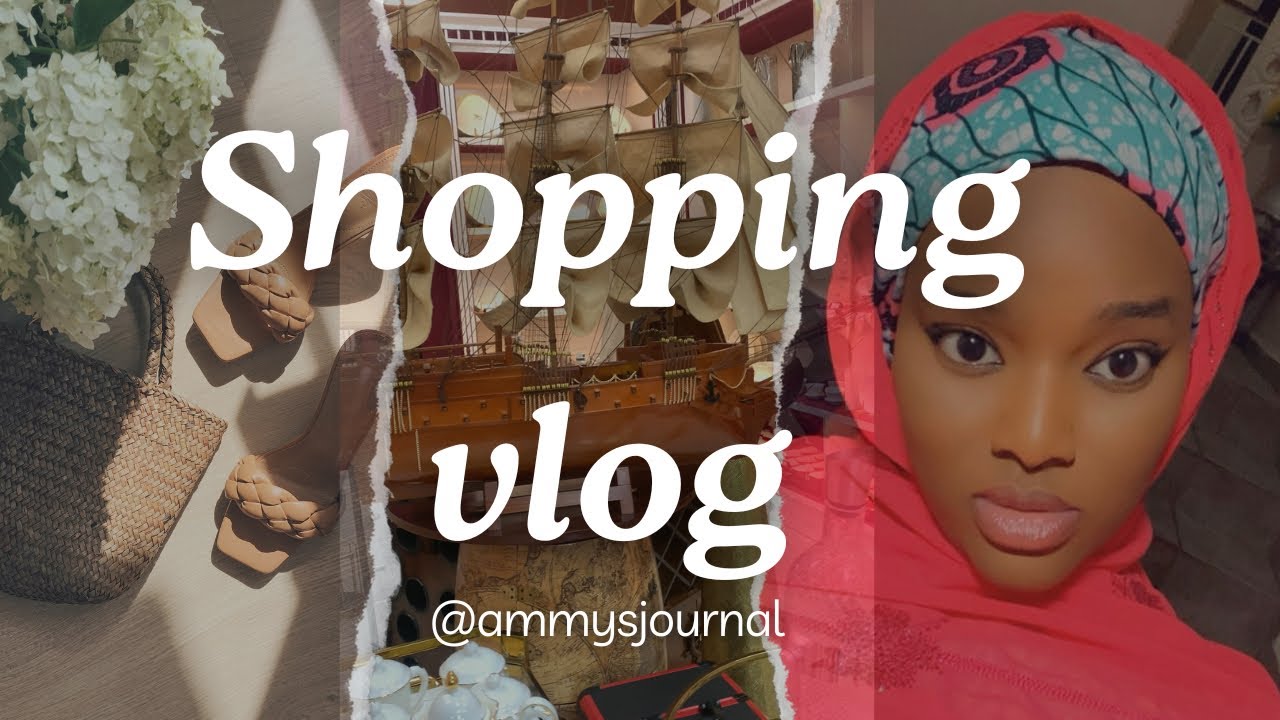 Shopping in Nigeria + ice cream date with my siblings……./Ammysjournal