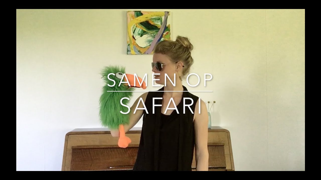 Muziekles: Zingen over safaridieren!