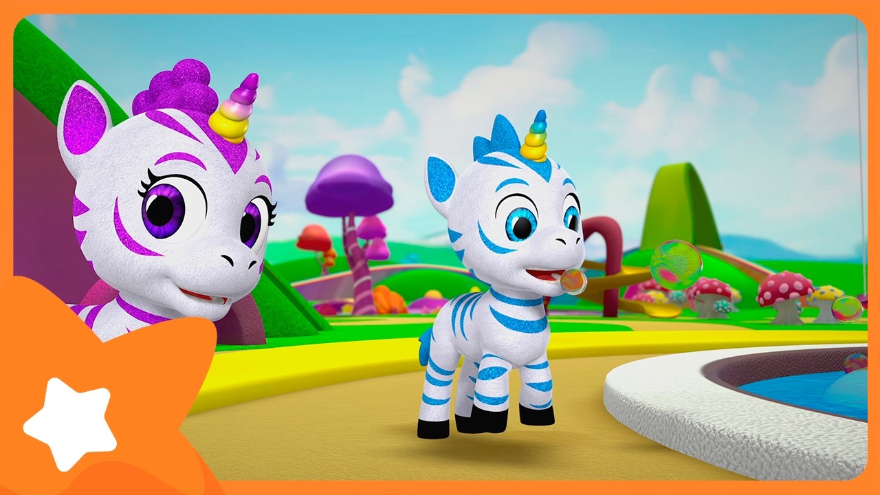 ZOONICORN 🦄 Bubble Fun & Zoonigames! [20 min] VIDEOS and CARTOONS for KIDS