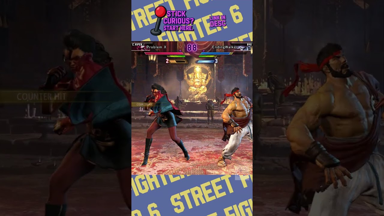 EndingWalker scrimming with Problem X's Viper!🔥#streetfighter6 #fgc