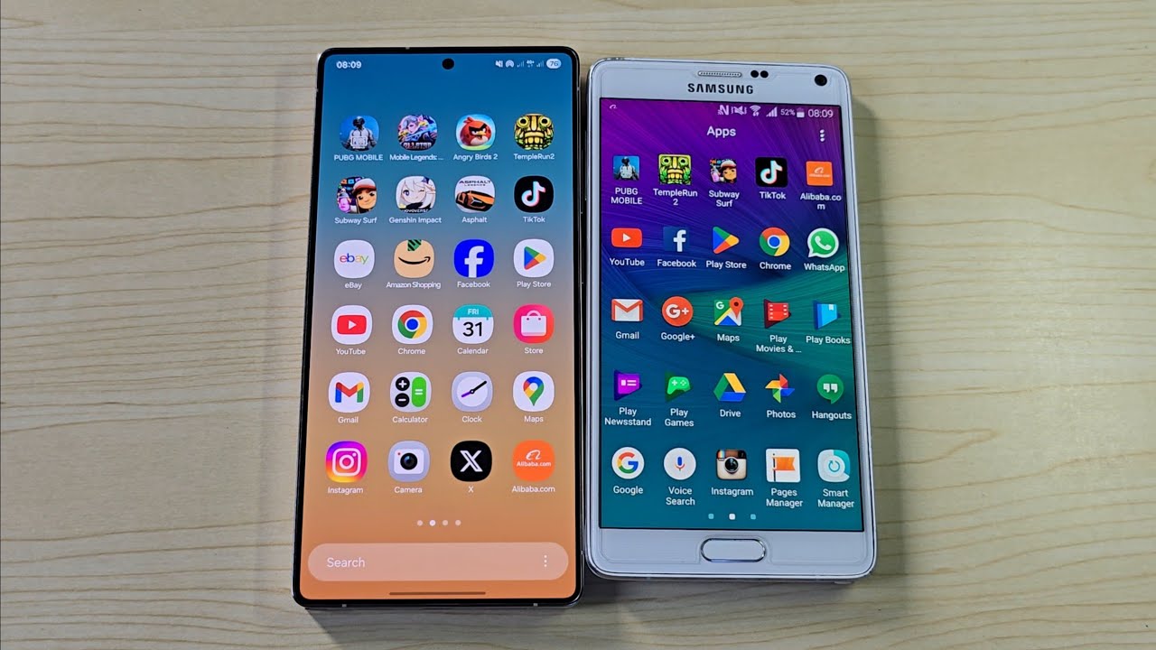 Galaxy S25 Ultra vs Galaxy Note 4 Speed Test