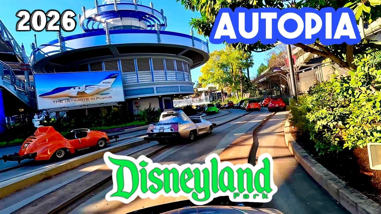 Autopia at Disneyland | POV Drive on a Classic Tomorrowland Ride | January 2026
