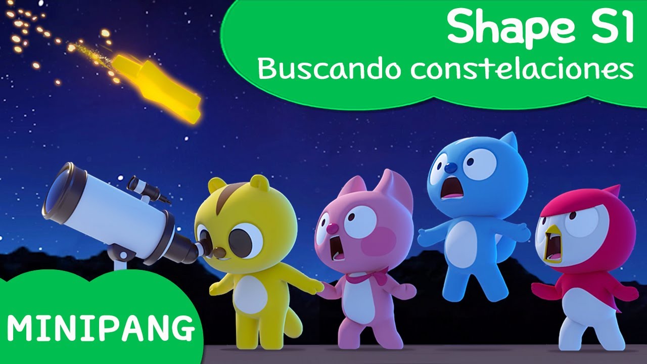 Aprende las formas con MINIPANG | shape S1 | Buscando constelaciones🌟| MINIPANG TV 3D Play