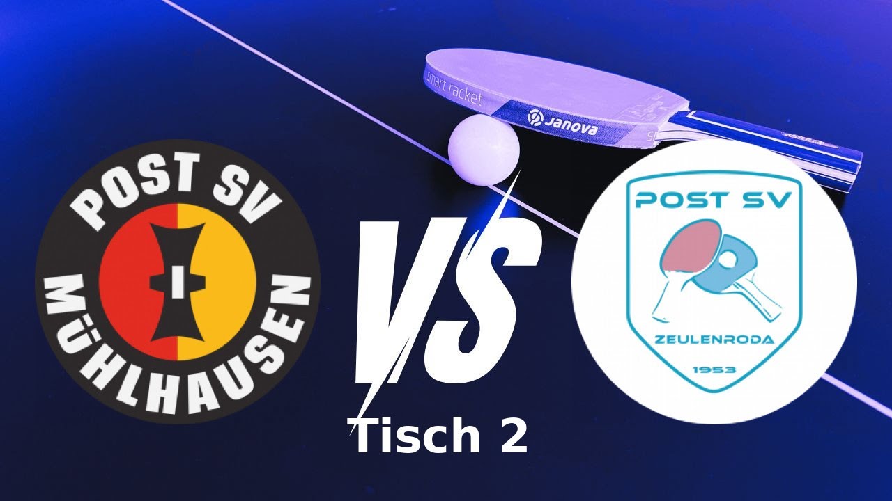 Post SV Mühlhausen vs. Post SV Zeulenroda | Tisch 2