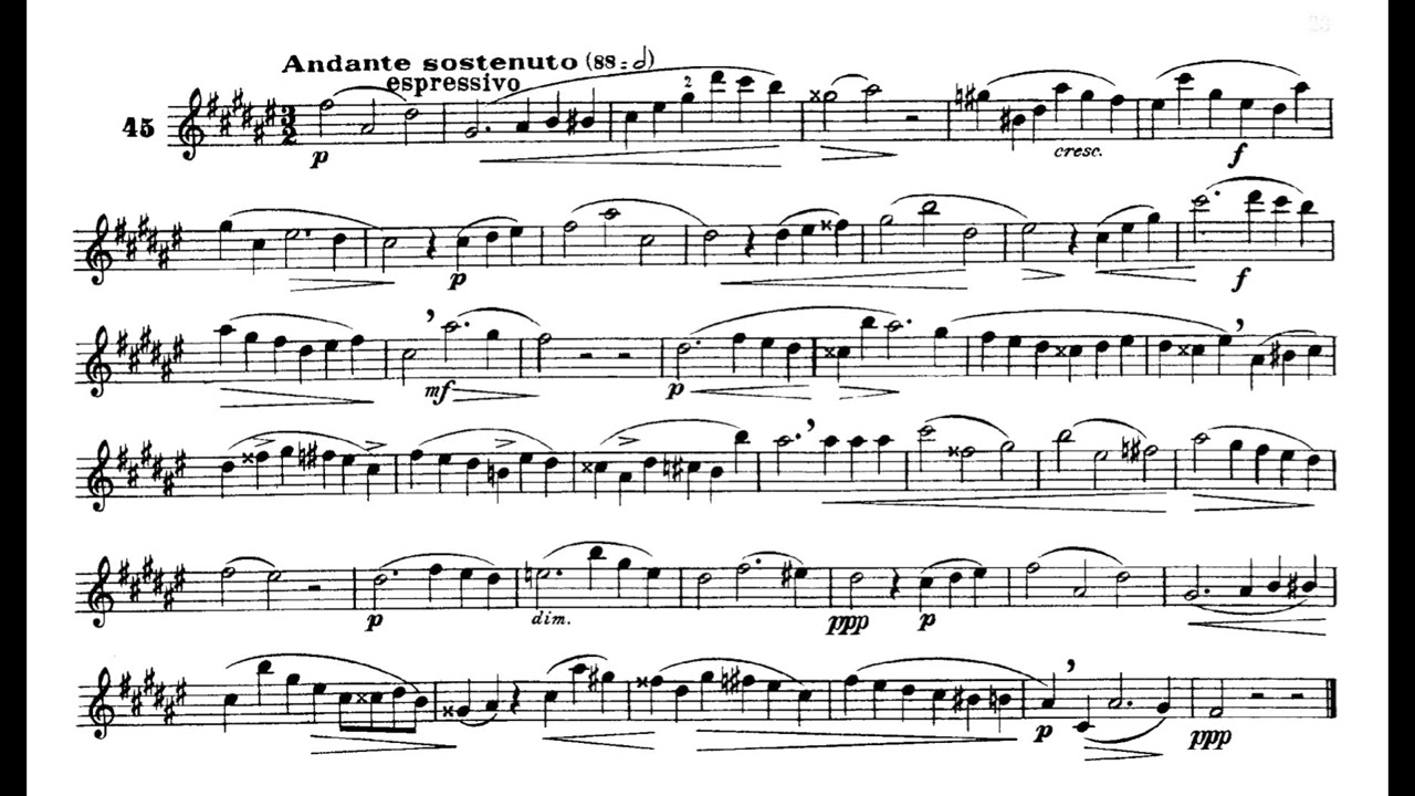 Ferling Etude No. 45