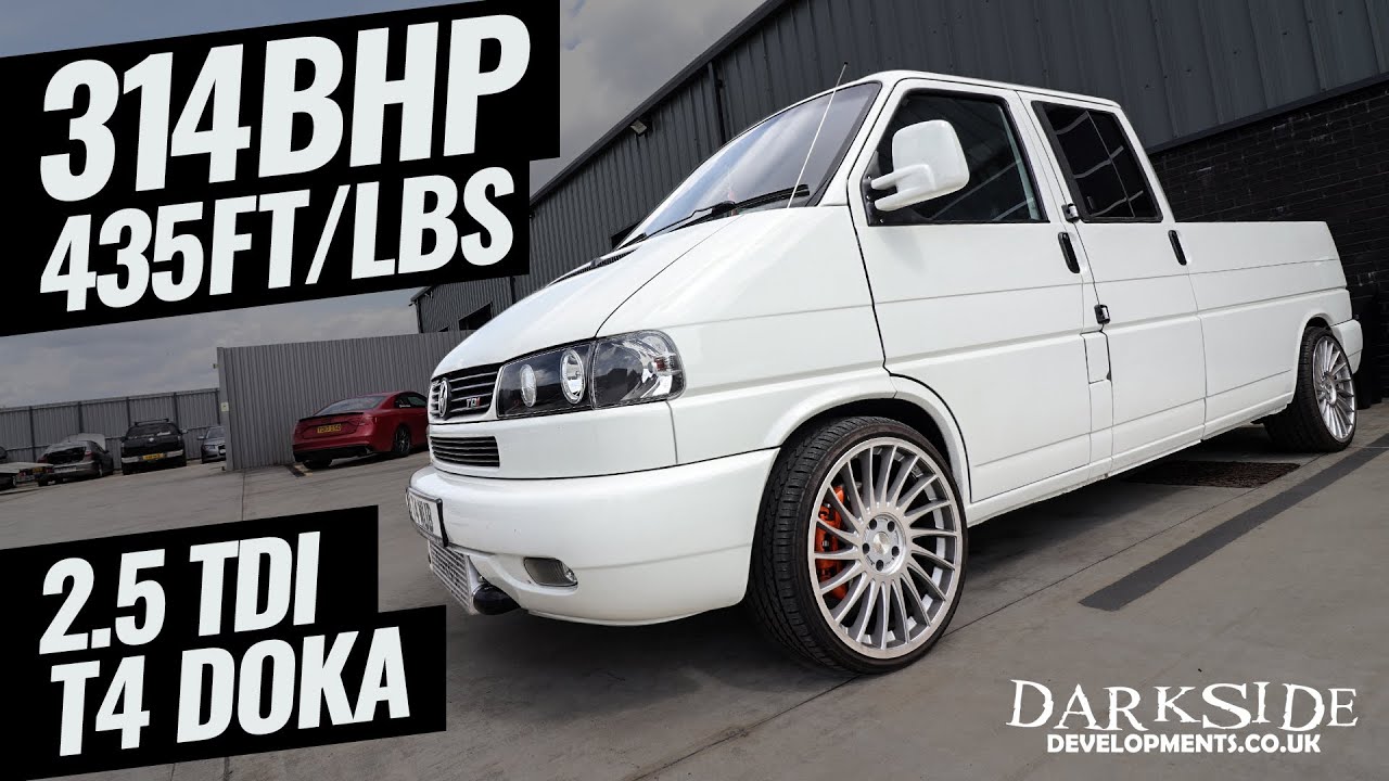 Транспортер Т4 ДОКА мощностью 314 л.с.!!! 2.5 TDI VE AXG — разработки Darkside