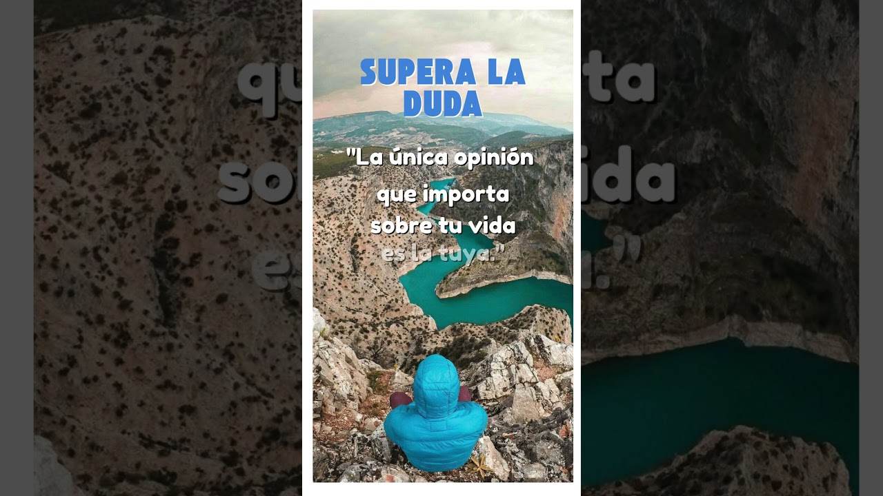SUPERA LA DUDA  #exitoenlavida