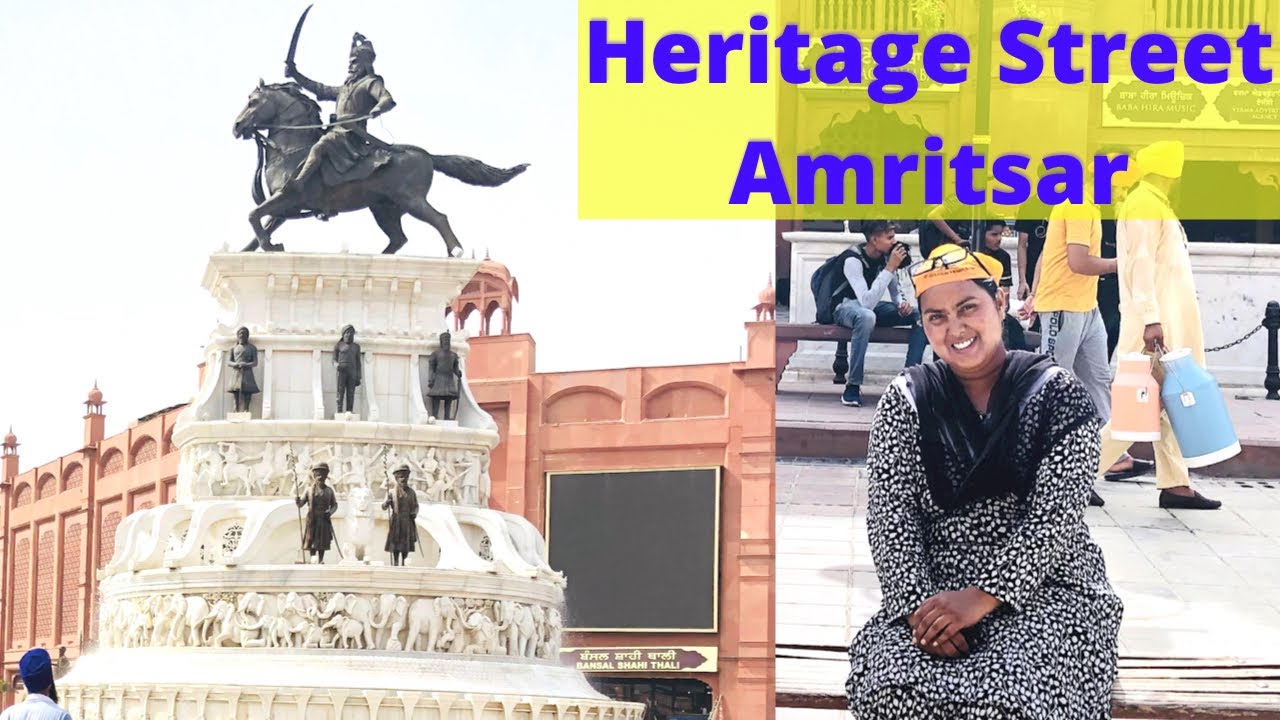 Heritage Street Amritsar  My frist Vlog 1 #harisinghvlogs