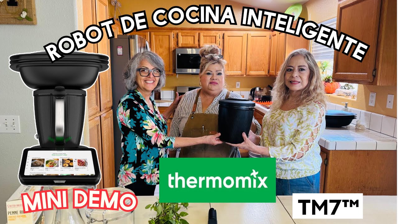 Cocinando en la …Thermomix Tm7 mini Demo 