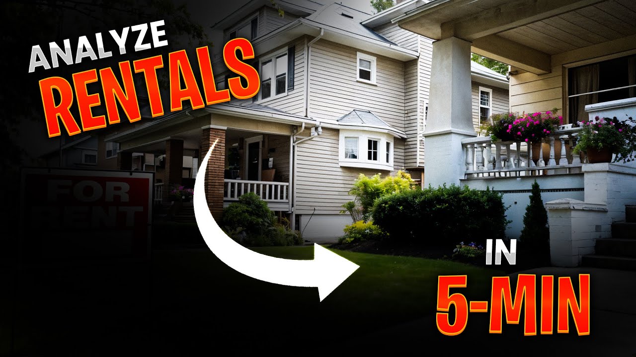 How I Analyze a Rental Property in 5 Min (FOR FREE)