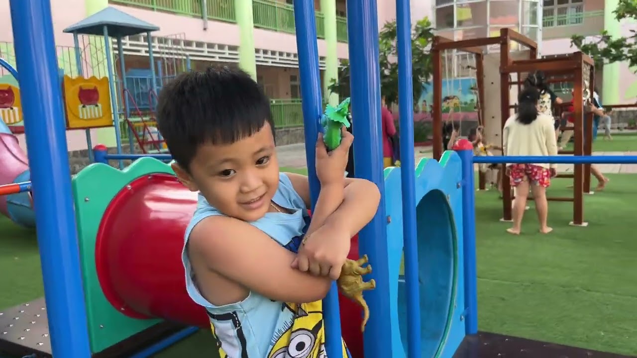 Tom đi học trường mầm non Long Bình năm 2024-2025 | Hồ Bảo Nam Vlog
