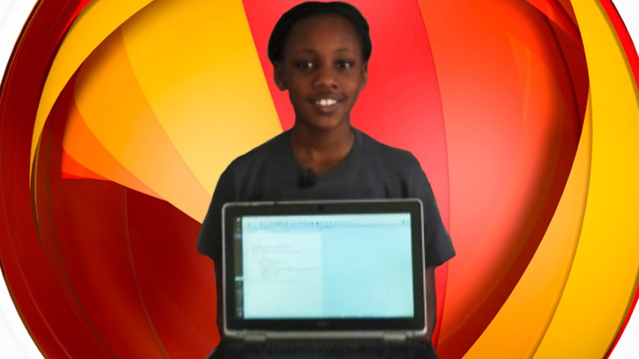 South Africa's young coding star, Karabo - BBC What's New?