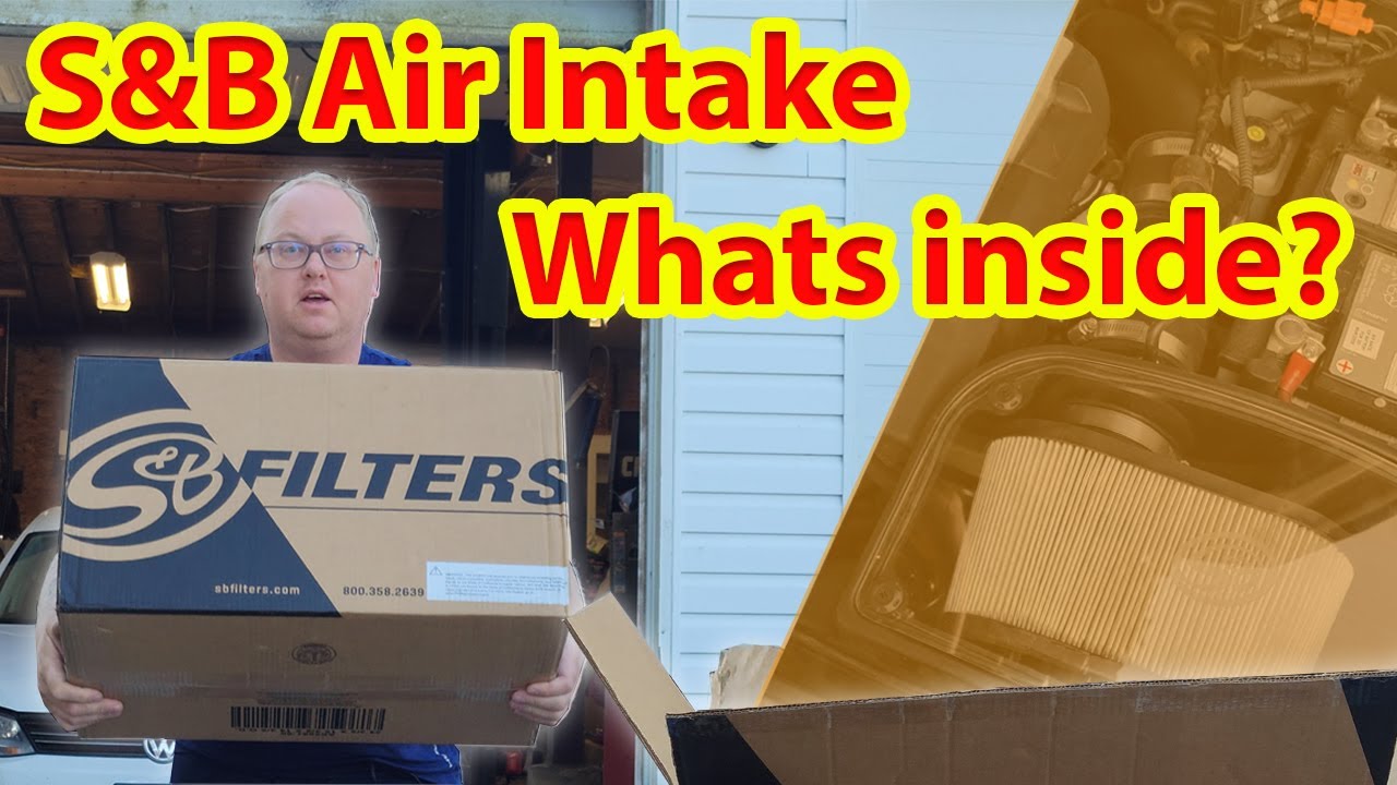S&B Intake unboxing for the MK6 Jetta TDI