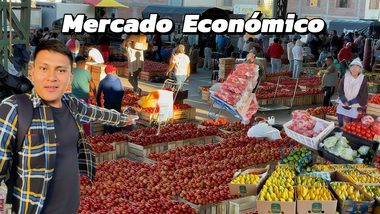 Así es MERCADO más ECONÓMICO de PELILEO 
