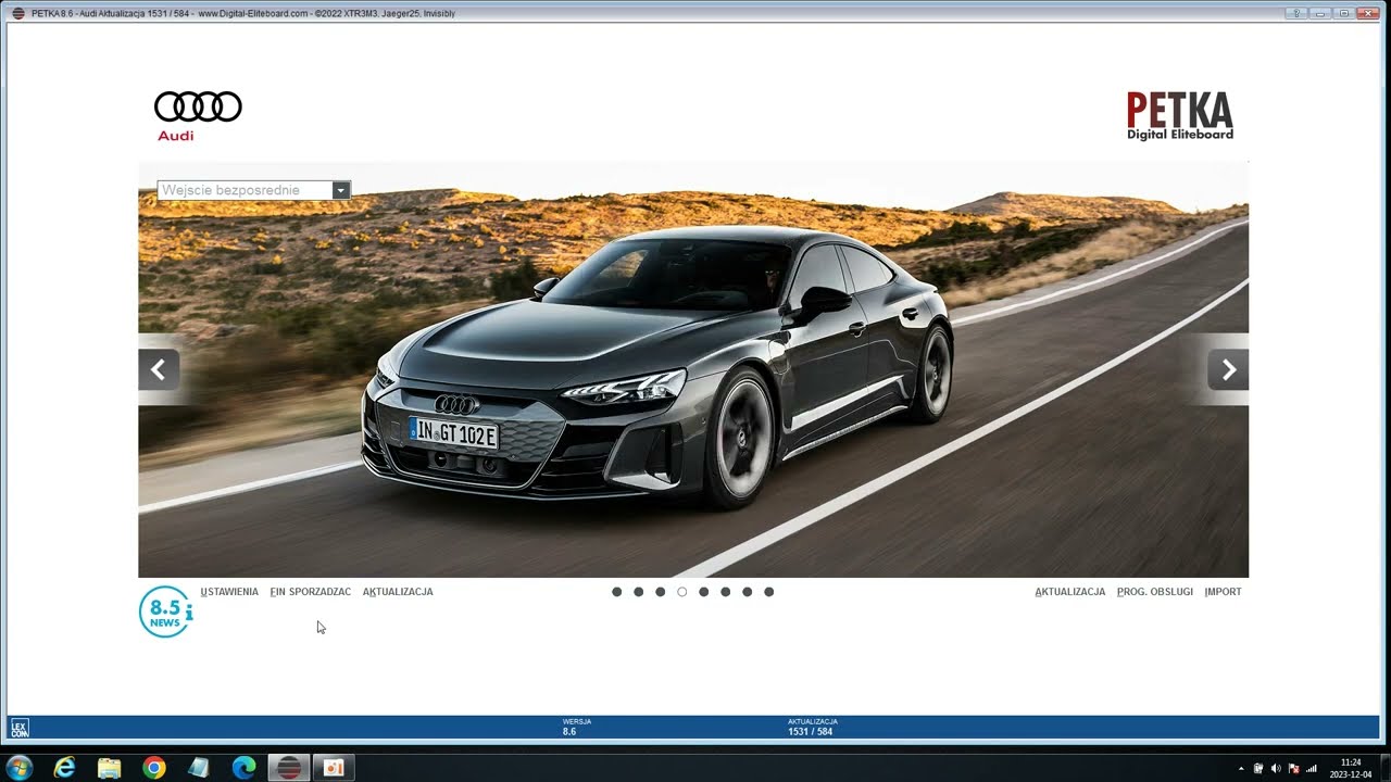 Petka 8.6 search parts by VIN for VAG /Audi VW Seat Skoda Porsche/