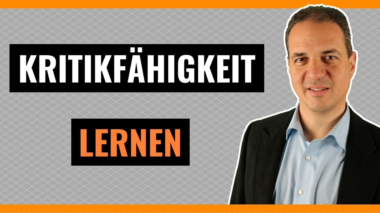 Kritikf&auml;higkeit lernen - Wie Sie richtig Kritik annehmen und richtig Kritik geben!