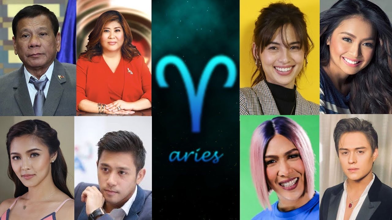 ARIES Celebrities in the Philippines