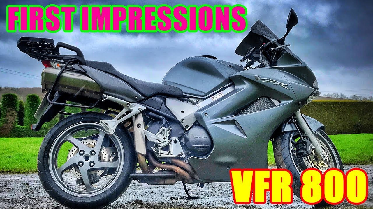 VFR800 — мои первые впечатления