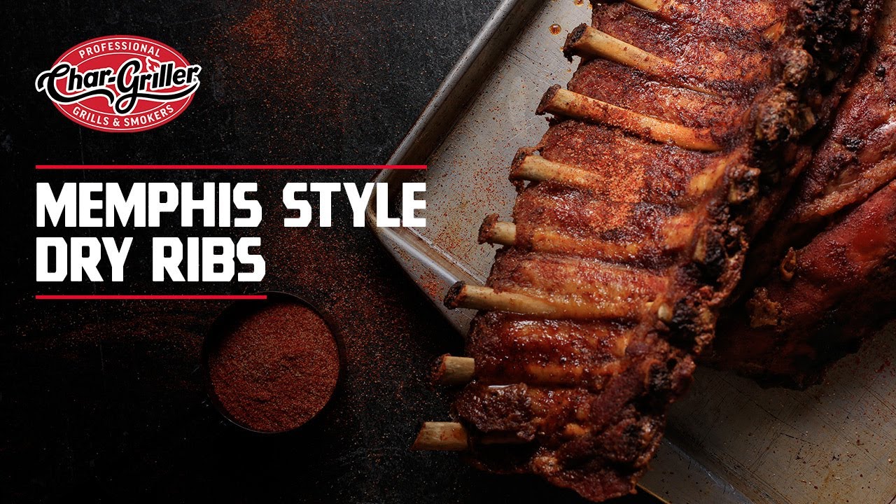 How To Make Memphis Style Dry Ribs | Char-Griller