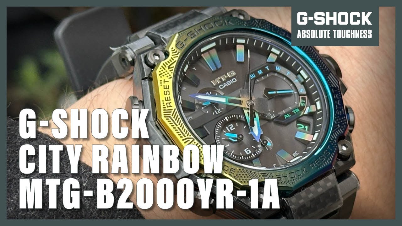 Unboxing The New Casio G-Shock MTG-B2000YR-1A