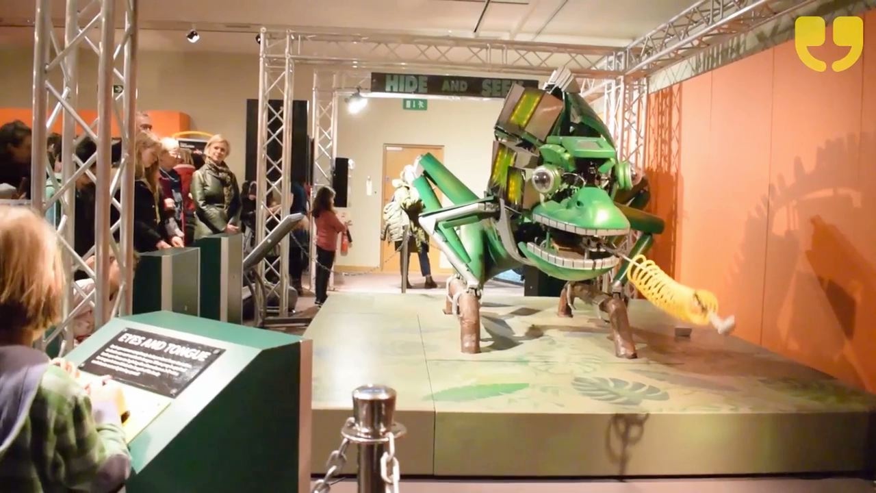 The Robot Zoo Exhibition at The Horniman Museum in London by WinkBall