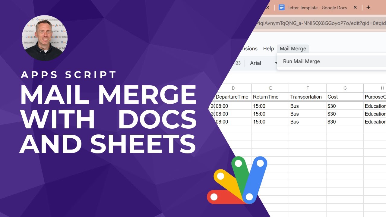 How to Mail Merge with Google Docs and Sheets (Apps Script Tutorial)
