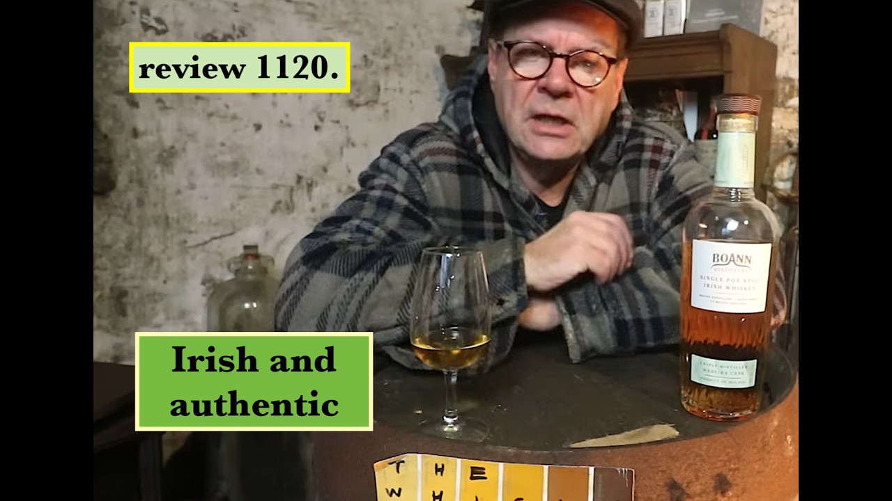 ralfy review 1120 - Boann Madeira Cask Irish Whiskey @47%vol:
