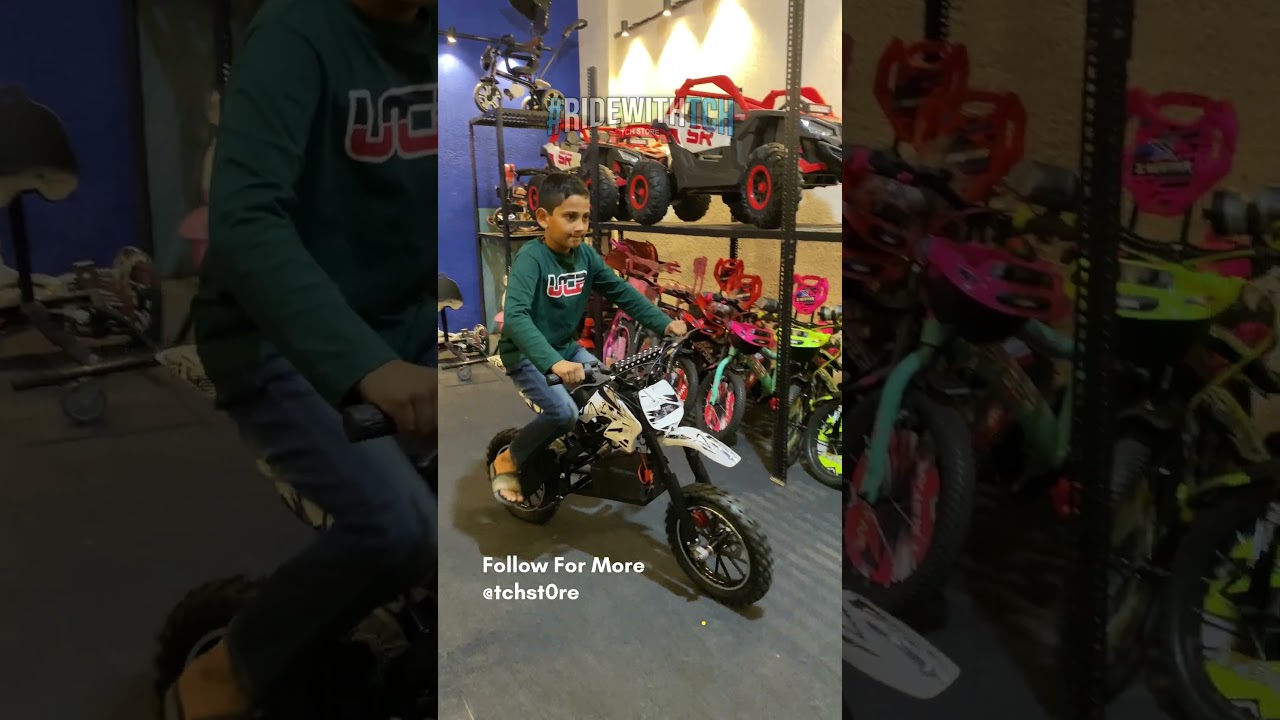 Unboxing Electric Kids Dirt Bike | Best Bikes For Kids Under 25K | 24V Battery | TCH Store #shorts