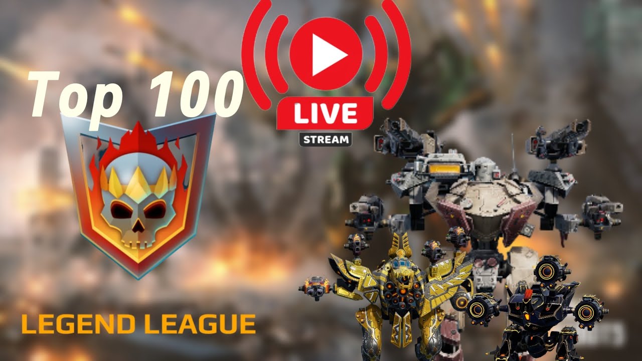 War Robots Back in Legend League Meta Games [ War Robots Livestream ]