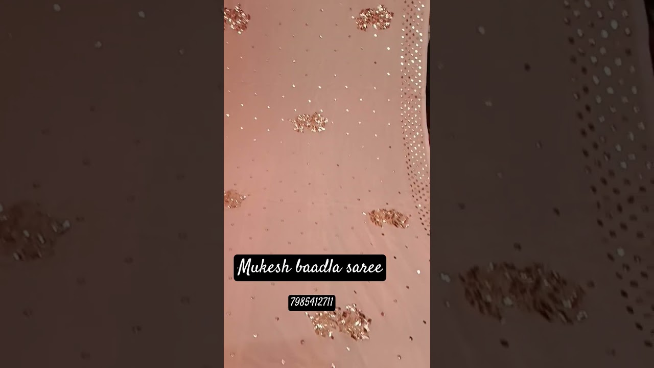 mukesh saree #fashion #handwork #ordernow #manufacturer #online #pure #georgettesaree #viral #trend