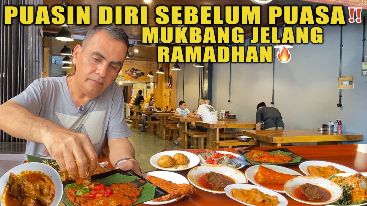 MAKAN TANPA REM SEBELUM RAMADHAN‼️ 😱🔥