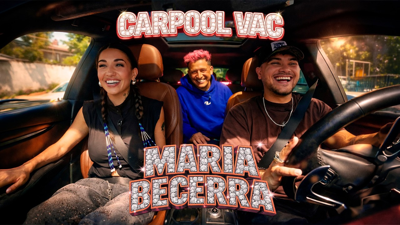 María Becerra “Me encanta Katteyes, se viene colab”😱 CARPOOL VAC 🚗