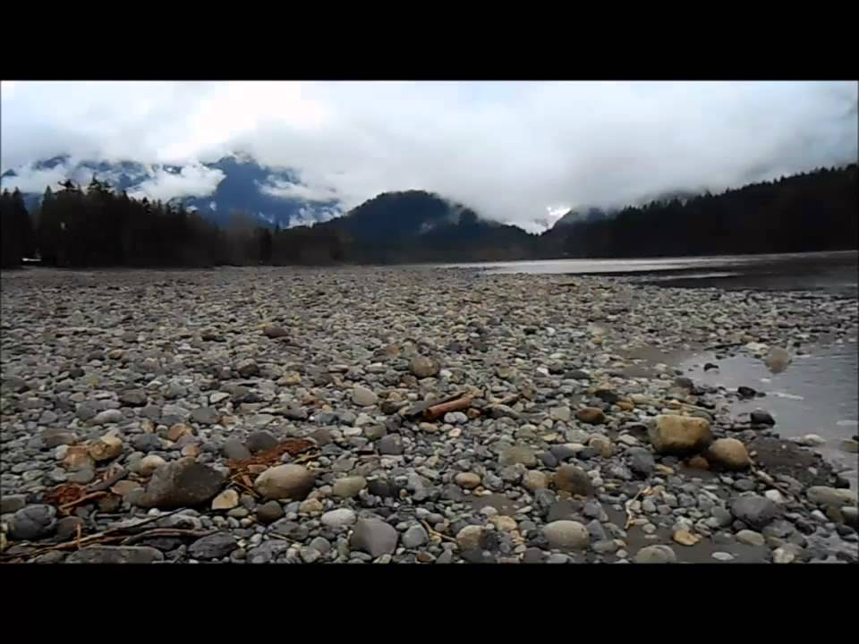 Prospecting the Hope placer claim