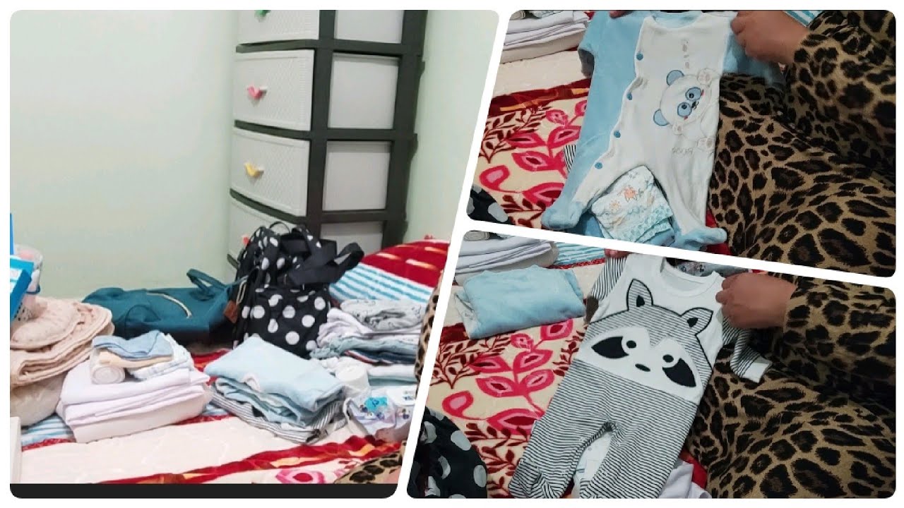 تجهيز حقيبة الولادة للام 🤰والمولود👶الضروريات فقطLa valise de maternité