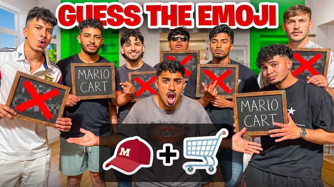 GUESS THE EMOJI WITH LOS BOYZ  *Hilarious* 