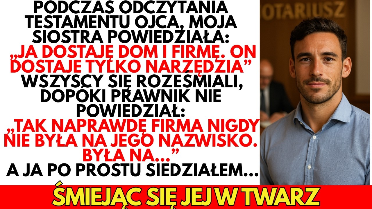 Moja siostra KPIŁĄ z mojego spadku, mówiąc, że dom i firma przypadną jej — dopóki PRAWNIK nie…