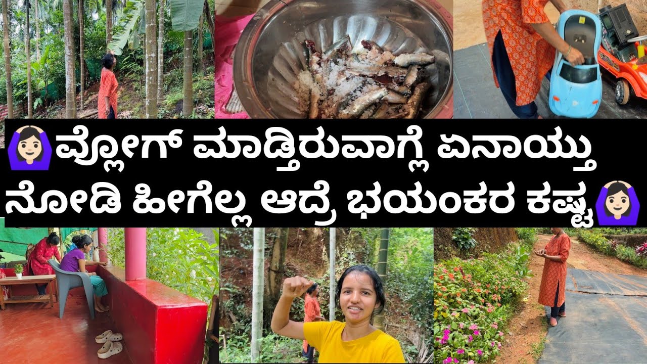 🙆🏻‍♀ವ್ಲೋಗ್ ಮಾಡ್ತಿರುವಾಗ್ಲೆ ಏನಾಯ್ತು ನೋಡಿ ಹೀಗೆಲ್ಲ ಆದ್ರೆ ಭಯಂಕರ ಕಷ್ಟ🙆🏻‍♀ | ಮನೆ ರೀಪೆರ್ ಶುರುಮಾಡಿದ್ದೇವೆ