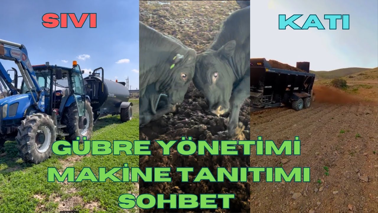 Film Tadında Gömmeli Tanıtım | Gübre Yönetimi | Makineler