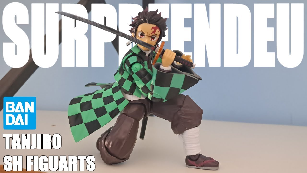 Me Surpreendeu! - Tanjiro SH Figuarts Demon Slayer Unboxing e Review
