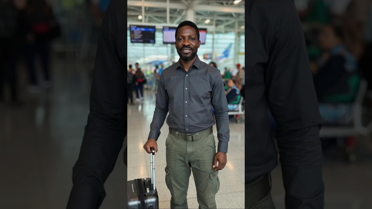 Bobi Wine to abroad for the next chapter 🤍#shorts
