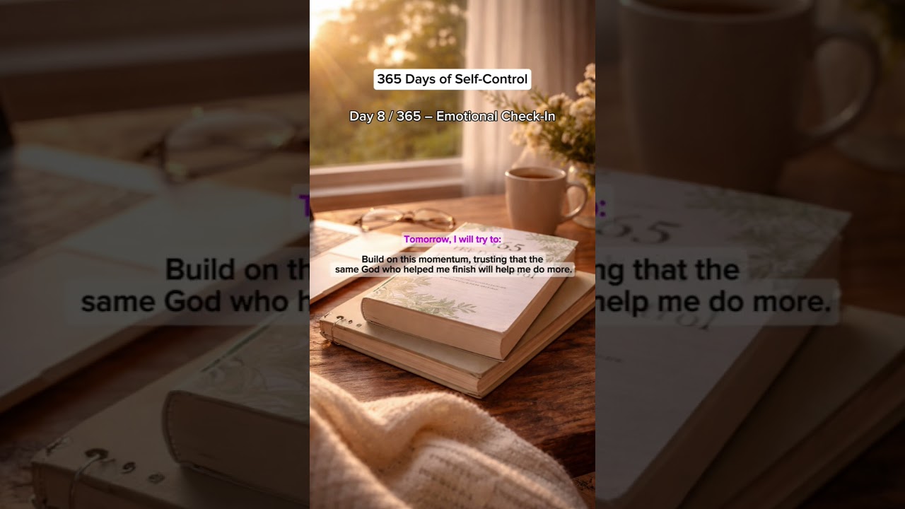 Day 8 / 365 – Emotional Check-In...