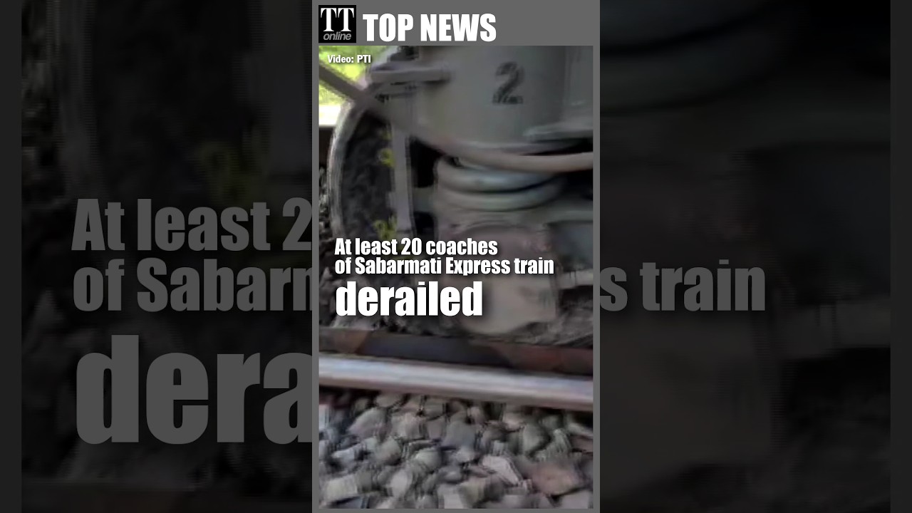 20 Coaches of Sabarmati Express Derailed, Railway Minister Blames 