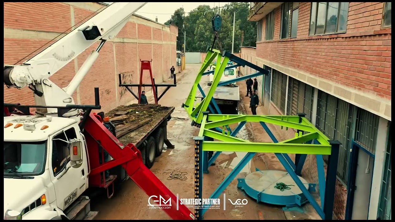 Prueba de carga de pilotes (PDA) | Metro de Bogotá | Construcción GM