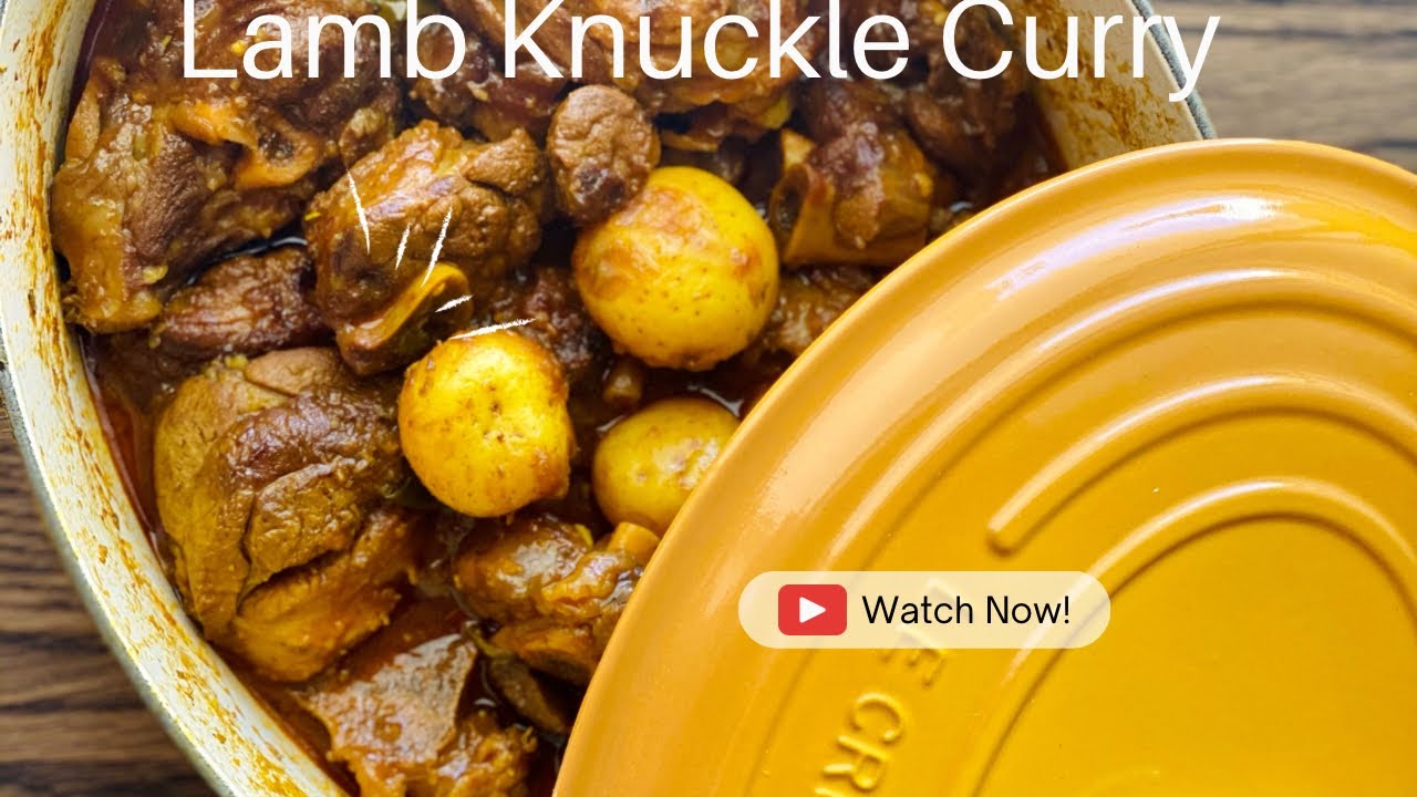 How To Make My Lamb Knuckle Curry Recipe - South African YouTuber