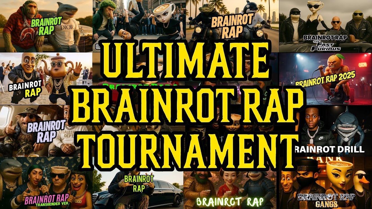 🔥 Ultimate BRAINROT RAP Tournament 🧠💥 | Who Spits the Most Chaos?!